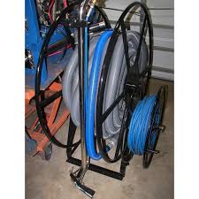 foot hose set with double hose reel
