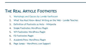 Tips and tricks  Add footnotes to a page