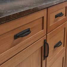 matte black cabinet drawer pull with