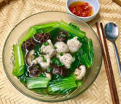 Học làm Món Ăn Canh cải bẹ xanh nấu mọc - Ẩm Thực - Việt Nam thư quán