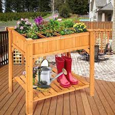 Elevated Garden Planter Box