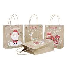 Amazon Com Evelin Lee 12pcs Christmas Paper Gift Bags With