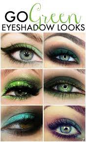 green eyeshadow looks for st patrick s