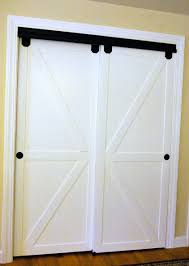how to make byp closet doors into