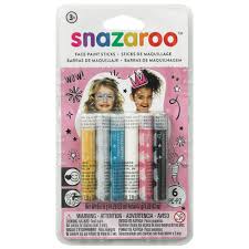 snazaroo face paint sticks 6 set fantasy