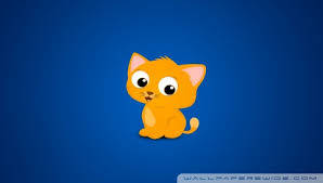 Cartoon Kitten Ultra Hd Desktop