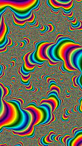 crazy psychedelic waves wallpaper