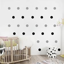 Polka Dot Circle Wall Stickers