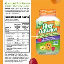 fiber advance gummies for kids 100