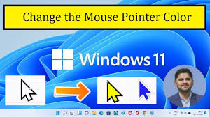 how to change mouse pointer color on