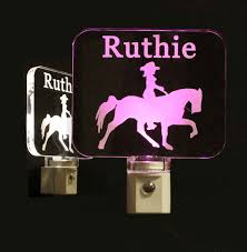 Personalized Horse Night Light