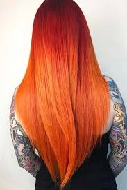 Pin By Lyndsie Ashby On Hair Ideas In 2019 Orange Ombre