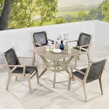 Eucalyptus Wood Outdoor Dining Set