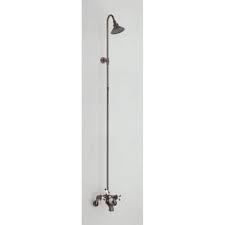 Tub Wall Mount With Riser And Shower