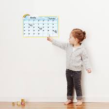 Dry Erase Monthly Calendar Wall Decal