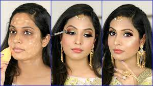 indian wedding makeup step by step
