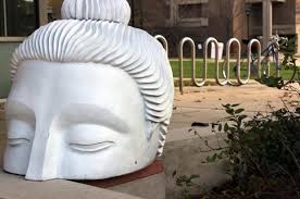 buddha sculptures promote peace and