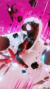 the spider verse miles mes spot 4k