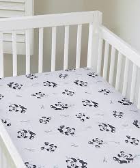 White Panda Crib Sheet Best And