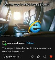 Internet explorer area 51 meme