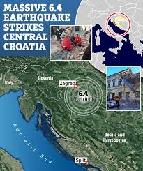 Number of 1.0+ earthquakes in the past 24 hours. Croatia Earthquake Map Where Was The Epicenter And How Many People Have Died