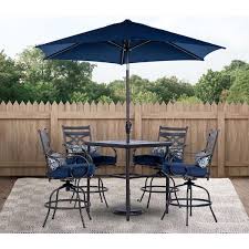 Hanover Montclair 5 Piece Steel Outdoor