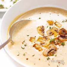 keto cream of mushroom soup wholesome yum