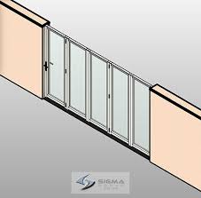 Aluminium Stacking Doors 3600mm Vista
