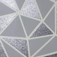 Sequin Fragments Glitter Wallpaper
