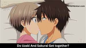 Do uzaki and sakurai get together in the anime