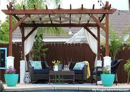 How To Build A Pergola My Frugal