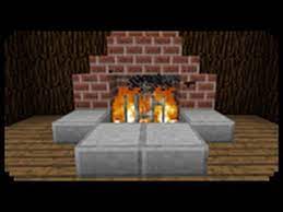 minecraft how to make a fireplace