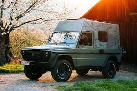 Mercedes benz g class camper trailers recreational vehicles trucks camper truck campers campers mercedes g wagon mercedes benz g class mercedes benz cars mercedes wheels benz suv mercedes wallpaper best luxury. Classic Mercedes G Wagen Becomes Awesome Camper Carbuzz