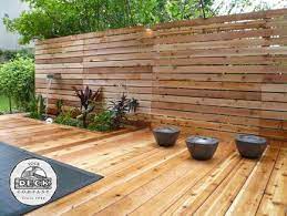 Backyard Patio Fence Design