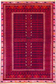 65069 silk bokhara rug ruby rugs