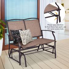 Iron Patio Rocking Chair For Outdoor