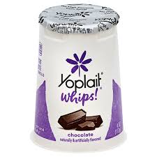 yoplait whips chocolate yogurt mousse
