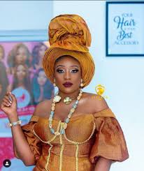 nigerian gele and make up styles