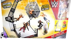 Hunting in toys r us for wwe figures! Wwe Crash Cage Ring Playset With Triple H Toy Toys R Us Exclusive Unboxing Construction Review Youtube