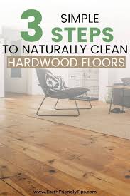 how to naturally clean hardwood floors