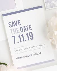 Modern Stack Save The Date Cards Save The Date Cards By Shine