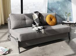 cubed deluxe sofa bed with chrome