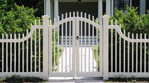 10 Simple Modern Fence Gate Designs