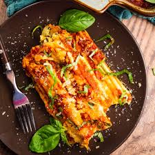 four cheese manicotti comfortable food