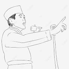 Terima kasih telah membaca kompas.com. Sumpah Pemuda Soekarno Line Art Cartonized Icon Heroes Indonesian October Png Transparent Clipart Image And Psd File For Free Download