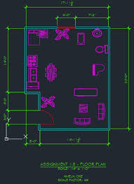 Autocad Floor Plan Project Floor