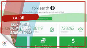 rblx earth promo codes march 2024