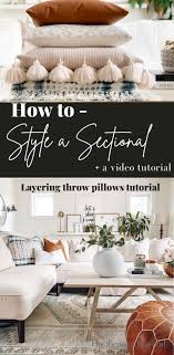 beauty revival how to style throw pillows