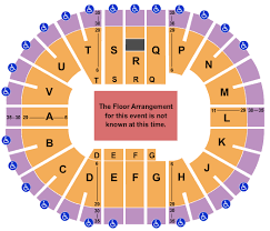 formerly arena seating chart