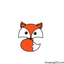 fox drawing tutorial how to draw fox